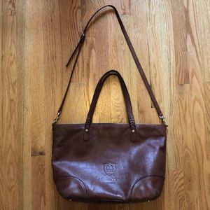 Massimo Dutti Leather Tote